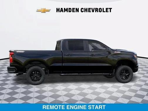 Black 2026 Chevrolet Silverado 1500 Custom Trail Boss