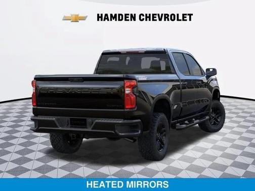 Black 2026 Chevrolet Silverado 1500 Custom Trail Boss
