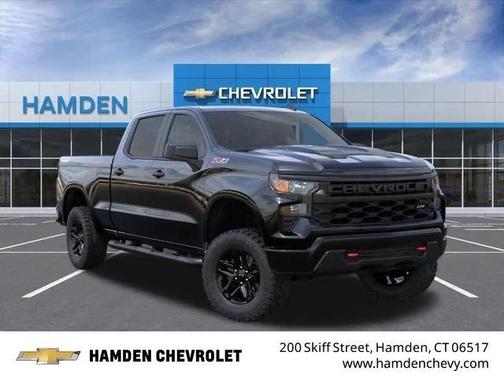 Black 2026 Chevrolet Silverado 1500 Custom Trail Boss