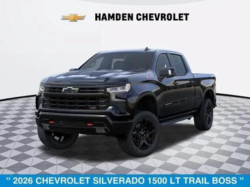Black 2026 Chevrolet Silverado 1500 LT Trail Boss
