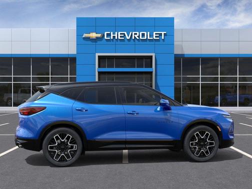 Riptide Blue Metallic 2026 Chevrolet Blazer RS