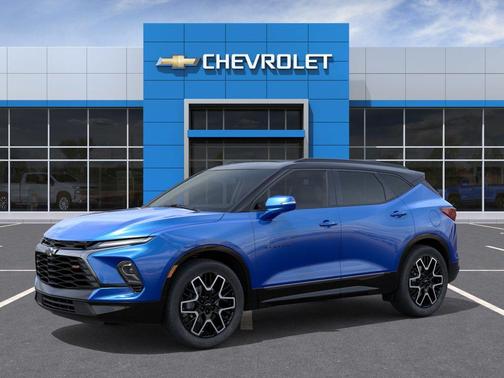Riptide Blue Metallic 2026 Chevrolet Blazer RS