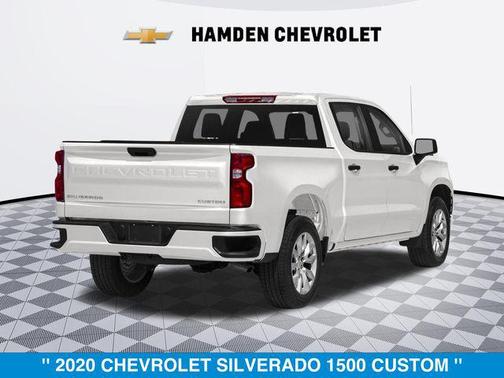 Summit White 2020 Chevrolet Silverado 1500 Custom