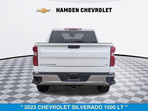 Summit White 2023 Chevrolet Silverado 1500 LT