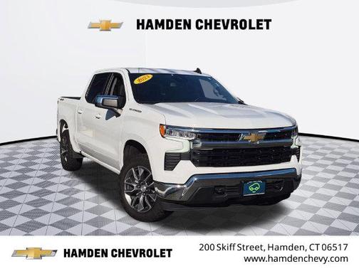 Summit White 2023 Chevrolet Silverado 1500 LT