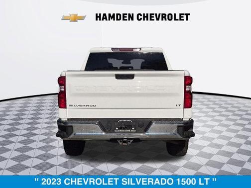 Summit White 2023 Chevrolet Silverado 1500 LT