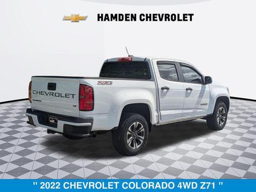 Summit White 2022 Chevrolet Colorado Z71
