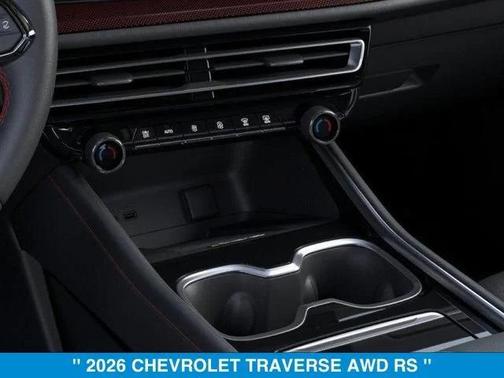 Radiant Red Tintcoat 2026 Chevrolet Traverse RS