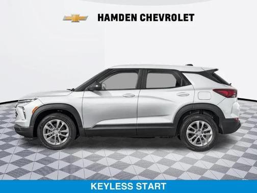 Summit White 2026 Chevrolet Trailblazer LS