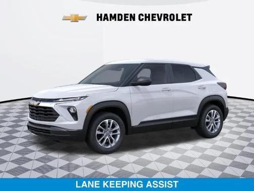 Summit White 2026 Chevrolet Trailblazer LS