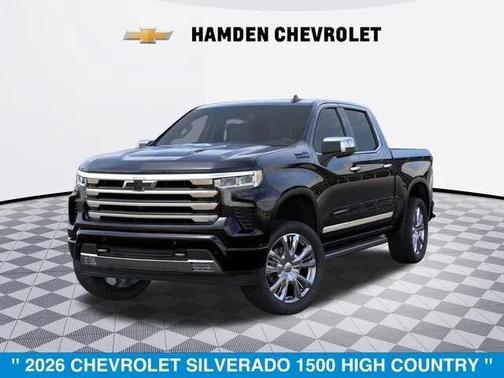 Black 2026 Chevrolet Silverado 1500 High Country