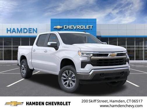 Summit White 2026 Chevrolet Silverado 1500 LT