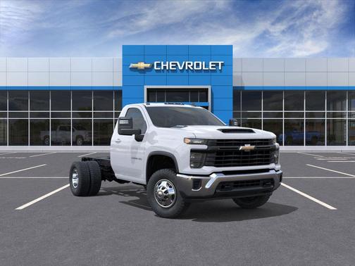 Summit White 2025 Chevrolet Silverado 3500 WT