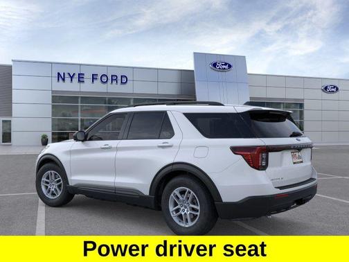 White Metallic 2026 Ford Explorer Active