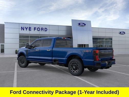 Blue Metallic 2026 Ford F-350 Platinum