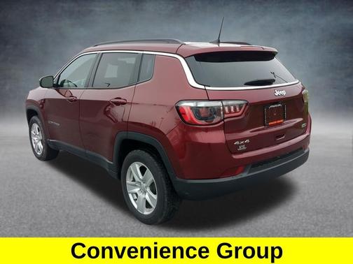 Velvet Red Pearlcoat 2022 Jeep Compass Latitude