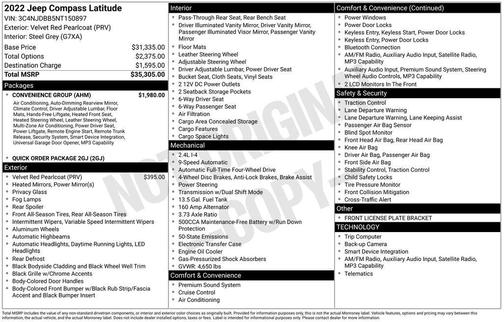 2022 Jeep Compass Latitude