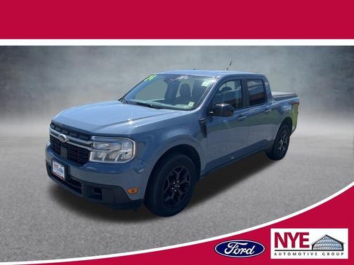 Azure Gray Metallic 2024 Ford Maverick Lariat