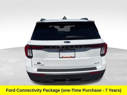 White Metallic 2026 Ford Explorer Active