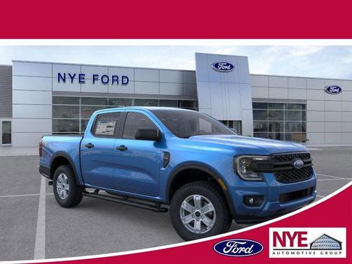 Blue 2025 Ford Ranger XL Truck