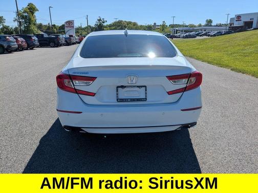 Platinum White 2022 Honda Accord EX-L
