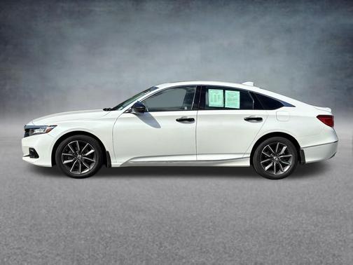 Platinum White 2022 Honda Accord EX-L
