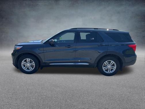 Blue Metallic 2022 Ford Explorer XLT