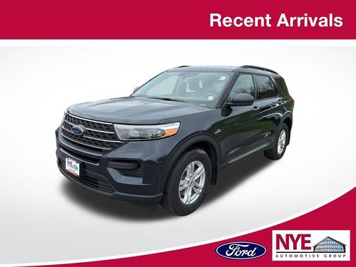 Blue Metallic 2022 Ford Explorer XLT