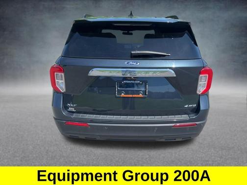 Blue Metallic 2022 Ford Explorer XLT