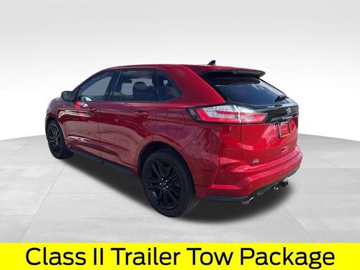 Red 2021 Ford Edge ST Line