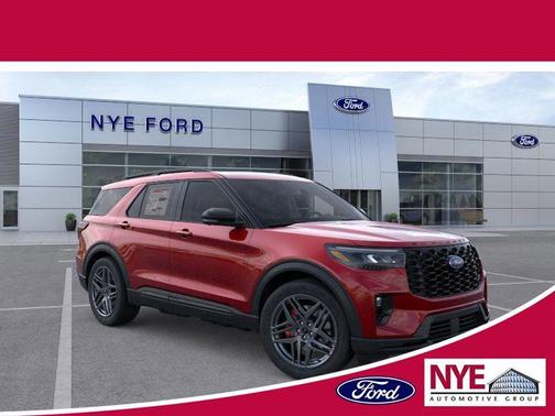 Red Metallic 2026 Ford Explorer ST