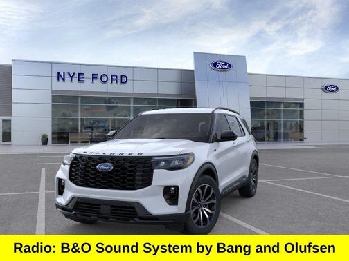 White 2026 Ford Explorer ST-Line