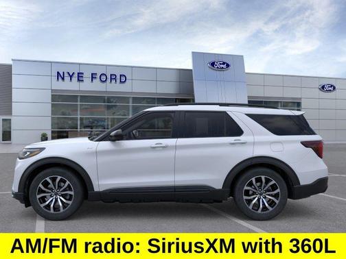 White 2026 Ford Explorer ST-Line