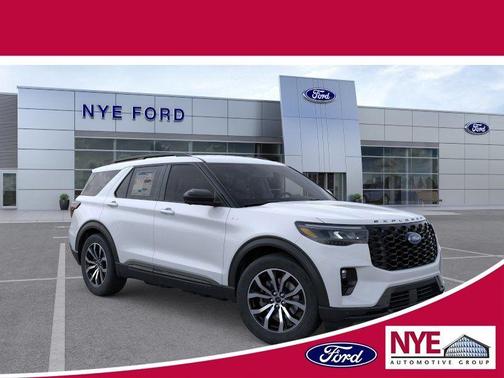 White 2026 Ford Explorer ST-Line
