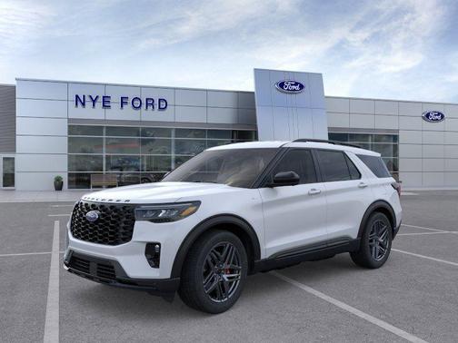 White Metallic 2026 Ford Explorer ST-Line
