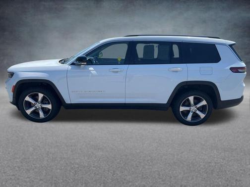Bright White Clearcoat 2021 Jeep Grand Cherokee L Limited
