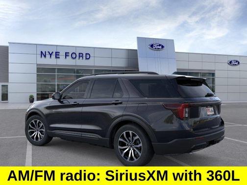 Black Metallic 2026 Ford Explorer ST-Line