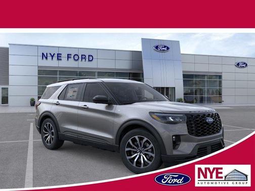 Gray 2026 Ford Explorer ST-Line