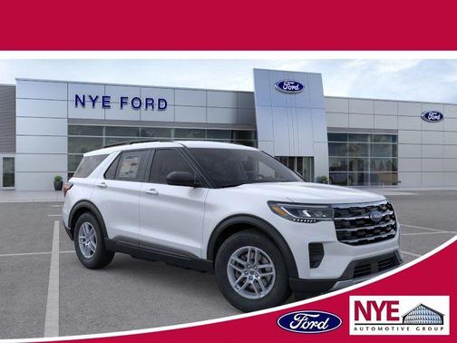White Metallic 2026 Ford Explorer Active