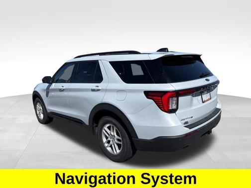 White Metallic 2026 Ford Explorer Active