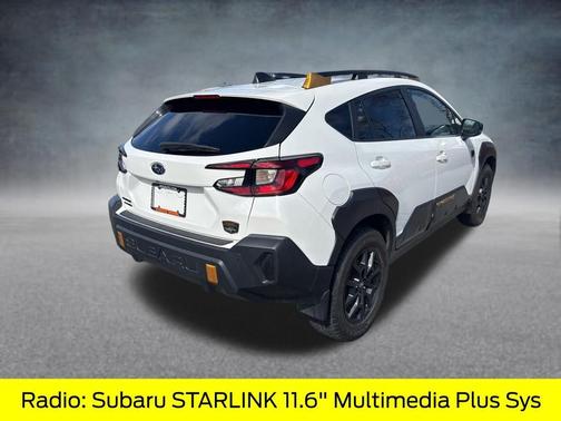 Crystal White Pearl 2024 Subaru Crosstrek Wilderness