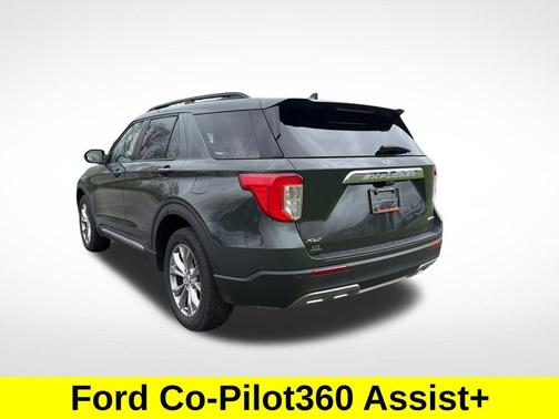 Green Metallic 2023 Ford Explorer XLT
