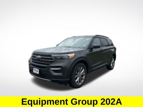 Green Metallic 2023 Ford Explorer XLT