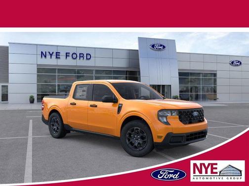 Orange 2026 Ford Maverick XLT Truck