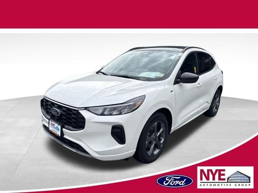 White Metallic 2023 Ford Escape ST-Line