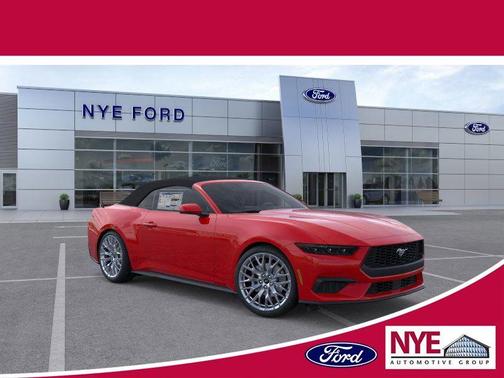 Race Red 2026 Ford Mustang EcoBoost Premium Convertible