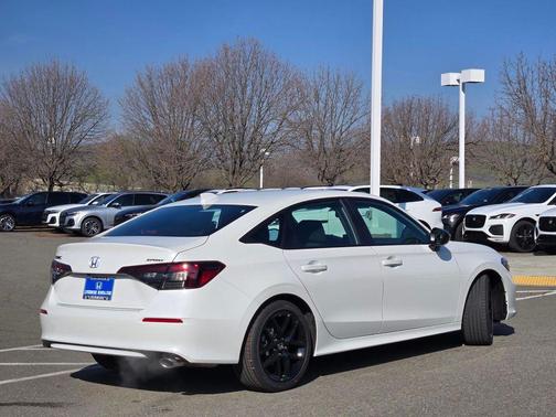 Platinum White Pearl 2026 Honda Civic Sport