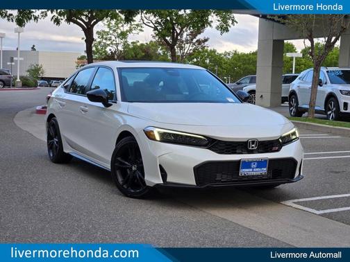 Platinum White Pearl 2026 Honda Civic Si Base