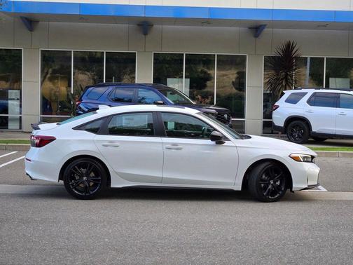Platinum White Pearl 2026 Honda Civic Si Base