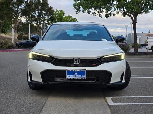 Platinum White Pearl 2026 Honda Civic Si Base